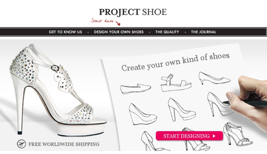 create your own shoe line