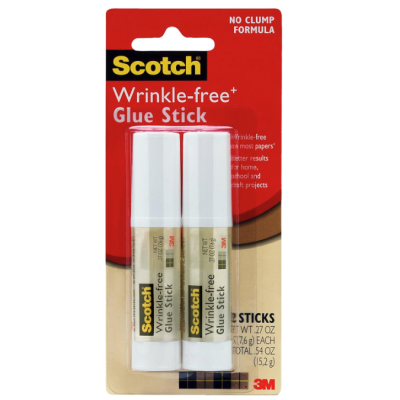 glue stick on a white background
