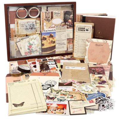 junk journal pockets and tucks