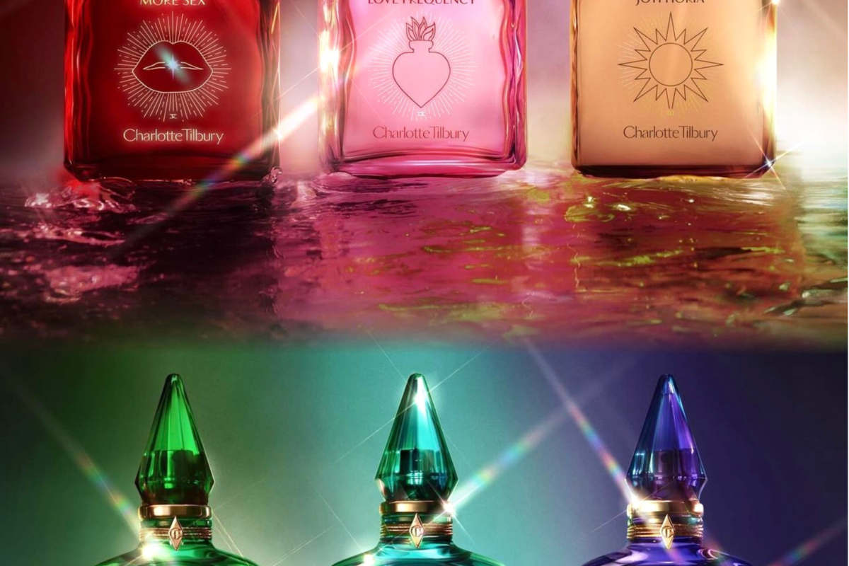 charlotte tilbury perfume review showing the fragrance collection of emotions