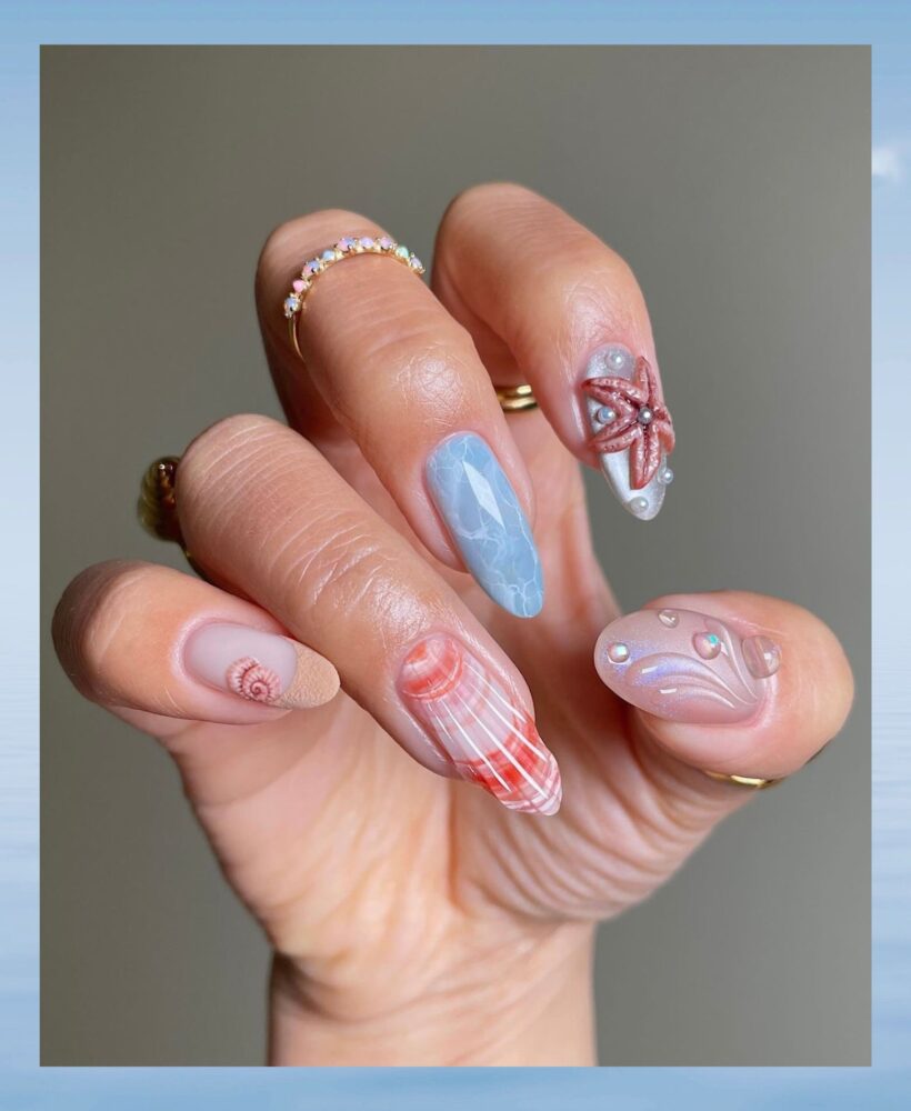 beach nails