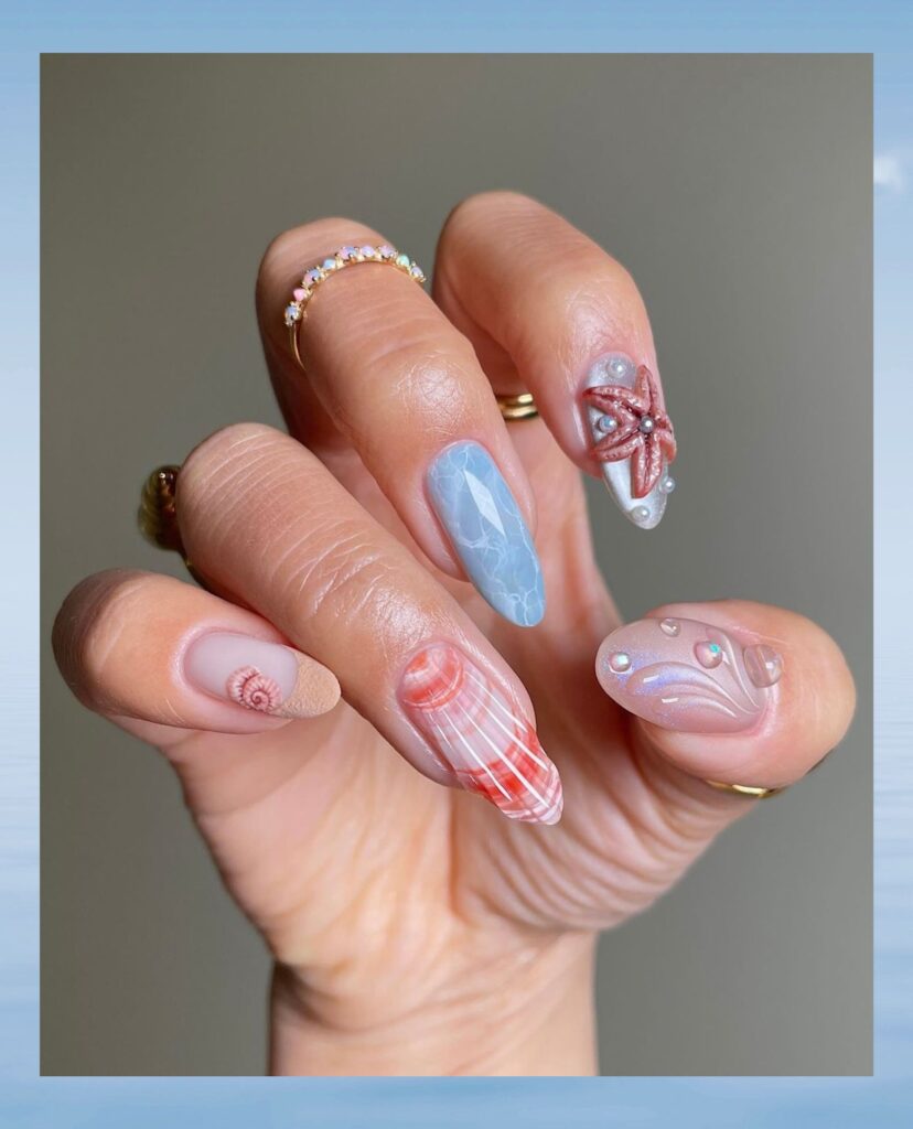 beach nails