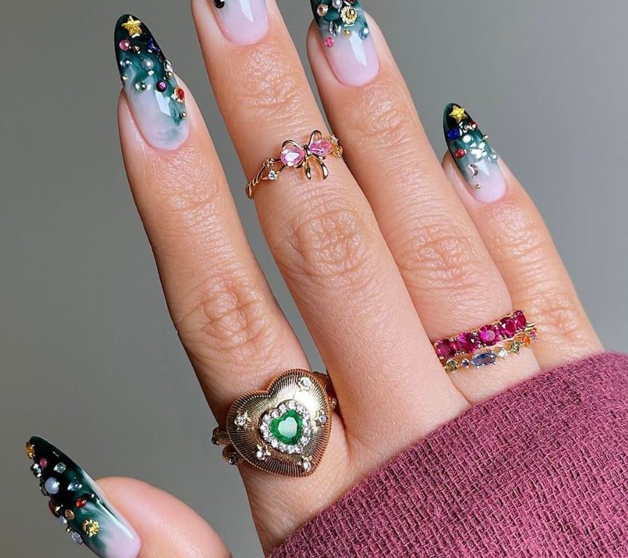 christmas nail designs