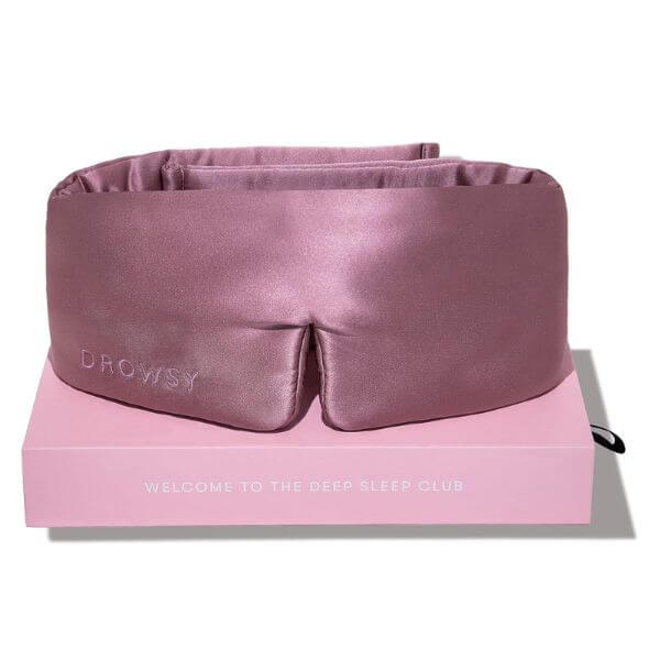 Pink sleep mask wellness gift idea