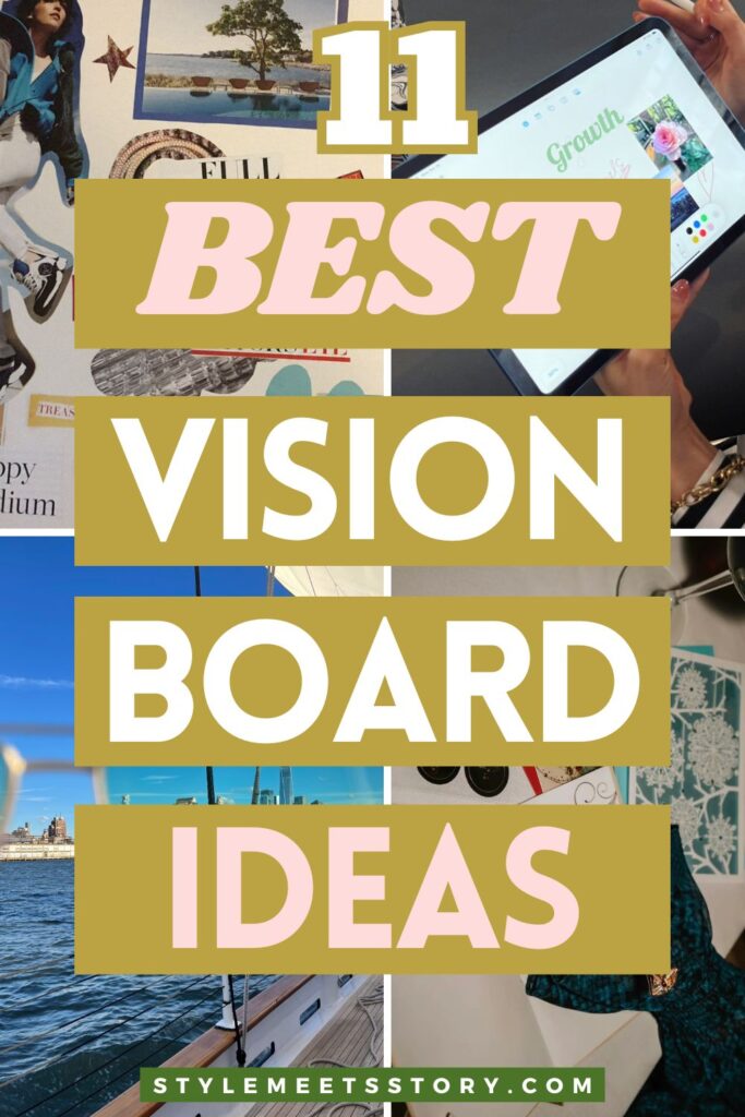 vision board ideas Pinterest pin