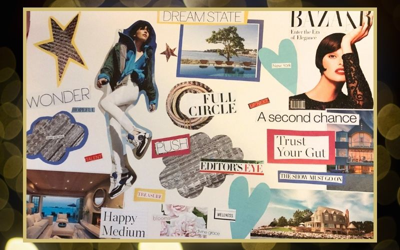 physical vision board
